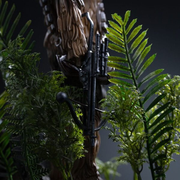 Star Wars Episode VI Art Scale Szobor 1/10 Chewbacca and Tokkat 22 cm