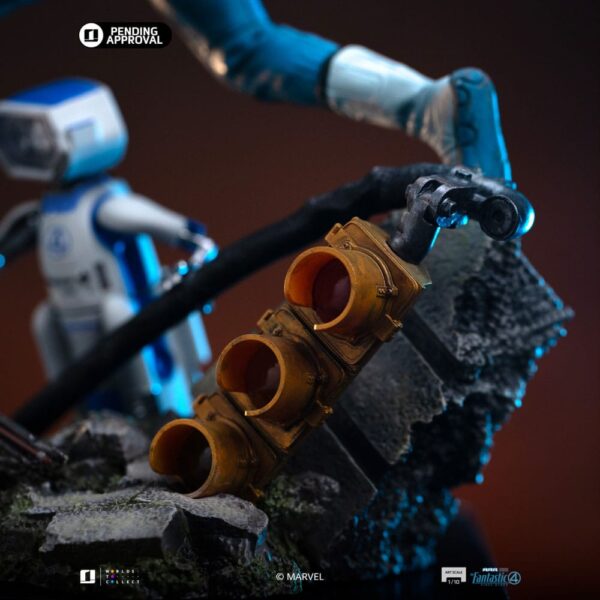 Fantastic Four Art Scale Szobor 1/10 Mr. Fantastic and H.E.R.B.I.E 26 cm Fantastic Four Art Scale Szobor 1/10 Mr. Fantastic and H.E.R.B.I.E 26 cm