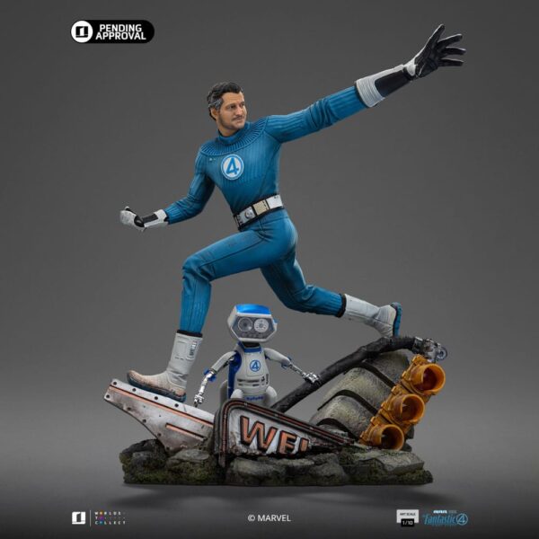Fantastic Four Art Scale Szobor 1/10 Mr. Fantastic and H.E.R.B.I.E 26 cm Fantastic Four Art Scale Szobor 1/10 Mr. Fantastic and H.E.R.B.I.E 26 cm