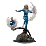 Fantastic Four Art Scale Szobor 1/10 Invisible Woman and Franklin 28 cm