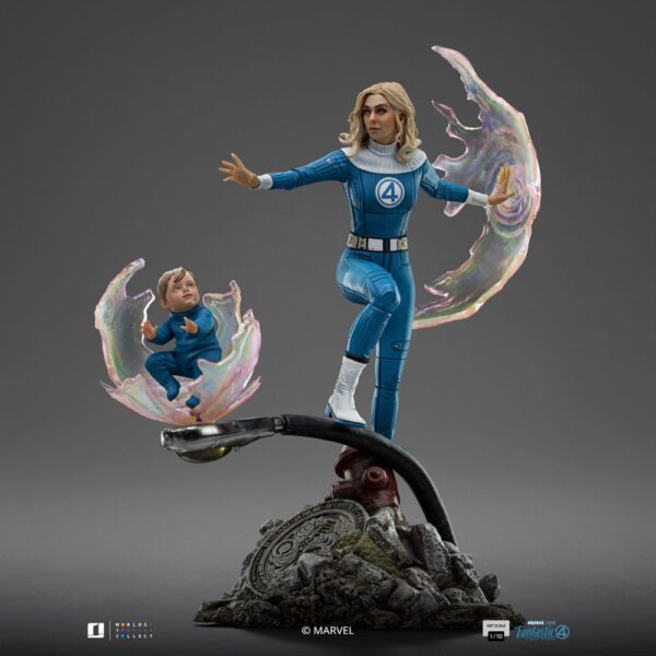 Fantastic Four Art Scale Szobor 1/10 Invisible Woman and Franklin 28 cm Fantastic Four Art Scale Szobor 1/10 Invisible Woman and Franklin 28 cm