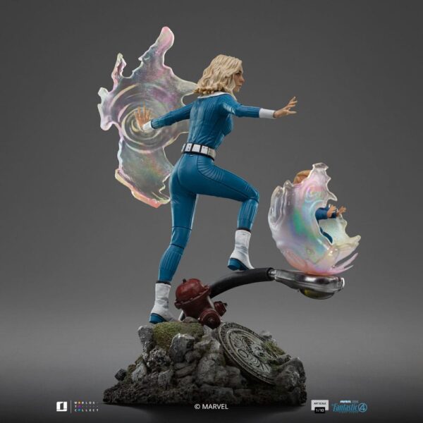 Fantastic Four Art Scale Szobor 1/10 Invisible Woman and Franklin 28 cm Fantastic Four Art Scale Szobor 1/10 Invisible Woman and Franklin 28 cm