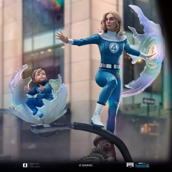 Fantastic Four Art Scale Szobor 1/10 Invisible Woman and Franklin 28 cm Fantastic Four Art Scale Szobor 1/10 Invisible Woman and Franklin 28 cm
