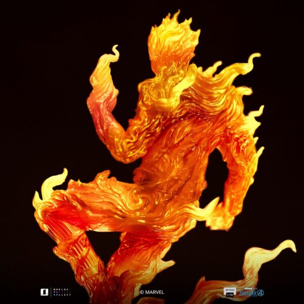 Fantastic Four Art Scale Szobor 1/10 Human Torch 30 cm Fantastic Four Art Scale Szobor 1/10 Human Torch 30 cm