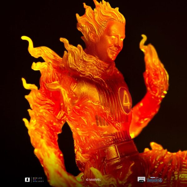 Fantastic Four Art Scale Szobor 1/10 Human Torch 30 cm Fantastic Four Art Scale Szobor 1/10 Human Torch 30 cm