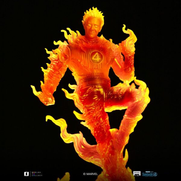 Fantastic Four Art Scale Szobor 1/10 Human Torch 30 cm Fantastic Four Art Scale Szobor 1/10 Human Torch 30 cm
