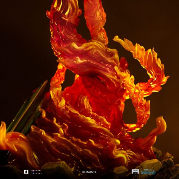 Fantastic Four Art Scale Szobor 1/10 Human Torch 30 cm Fantastic Four Art Scale Szobor 1/10 Human Torch 30 cm