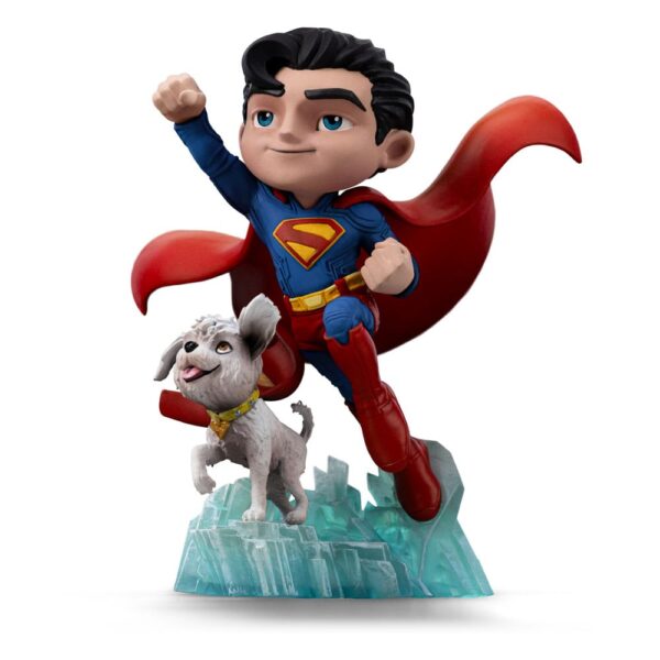 Superman Legacy Mini Co. PVC Figura Superman & Krypto 17 cm Superman Legacy Mini Co. PVC Figura Superman & Krypto 17 cm