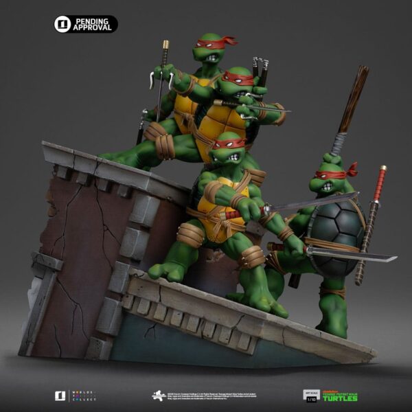 Teenage Mutant Ninja Turtles Art Scale Szobor 1/10 Teenage Mutant Ninja Turtles Kevin Eastman Version 24 cm Teenage Mutant Ninja Turtles Art Scale Szobor 1/10 Teenage Mutant Ninja Turtles Kevin Eastman Version 24 cm