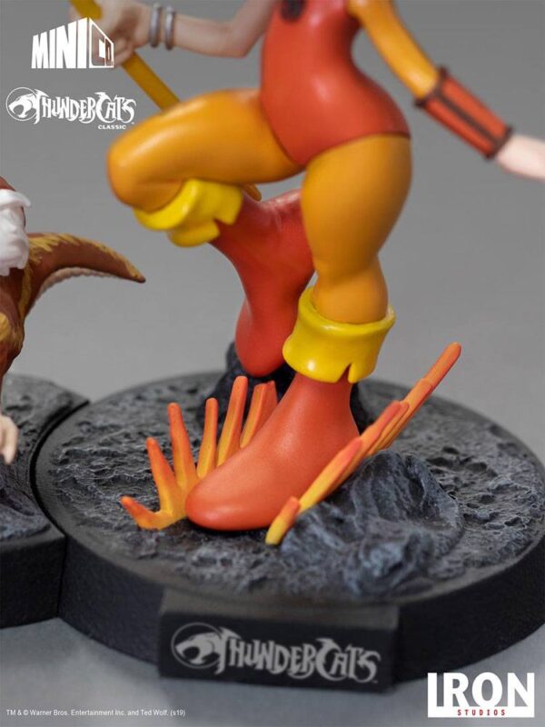 Thundercats Mini Co. PVC Figura Cheetara & Snarf 13 cm