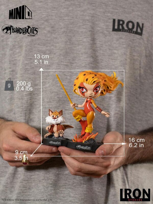 Thundercats Mini Co. PVC Figura Cheetara & Snarf 13 cm