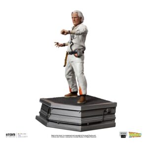 Back to the Future Art Scale Szobor 1/10 Doc Brown 22 cm