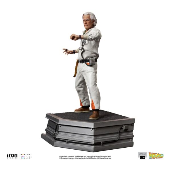 Back to the Future Art Scale Szobor 1/10 Doc Brown 22 cm