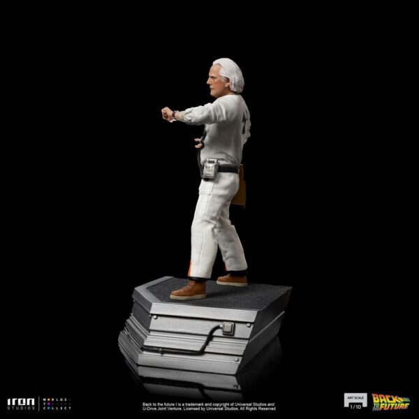 Back to the Future Art Scale Szobor 1/10 Doc Brown 22 cm