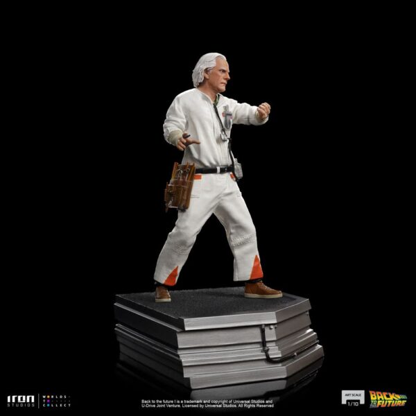 Back to the Future Art Scale Szobor 1/10 Doc Brown 22 cm