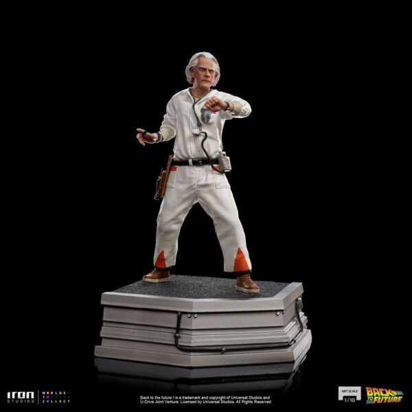 Back to the Future Art Scale Szobor 1/10 Doc Brown 22 cm