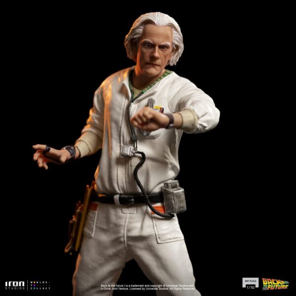 Back to the Future Art Scale Szobor 1/10 Doc Brown 22 cm