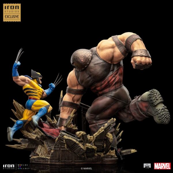 Marvel BDS Art Scale Szobor 1/10 Wolverine vs Juggernaut heo EU Exclusive 30 cm Marvel BDS Art Scale Szobor 1/10 Wolverine vs Juggernaut heo EU Exclusive 30 cm