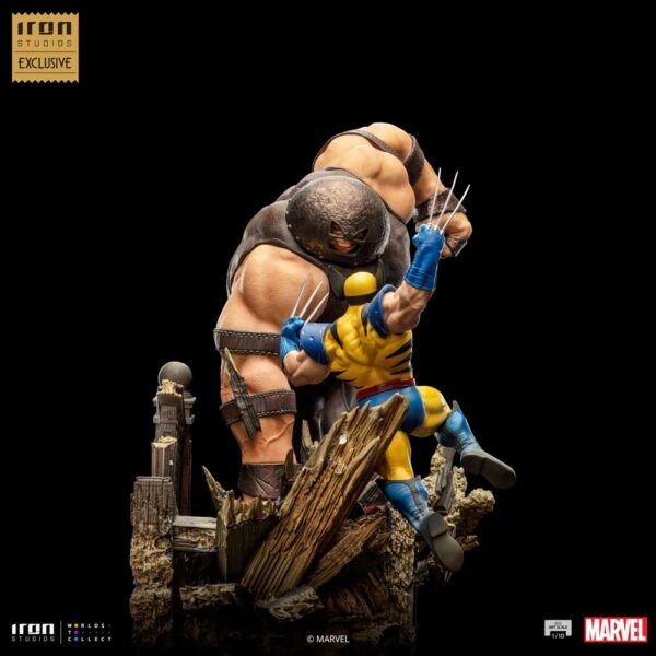Marvel BDS Art Scale Szobor 1/10 Wolverine vs Juggernaut heo EU Exclusive 30 cm Marvel BDS Art Scale Szobor 1/10 Wolverine vs Juggernaut heo EU Exclusive 30 cm