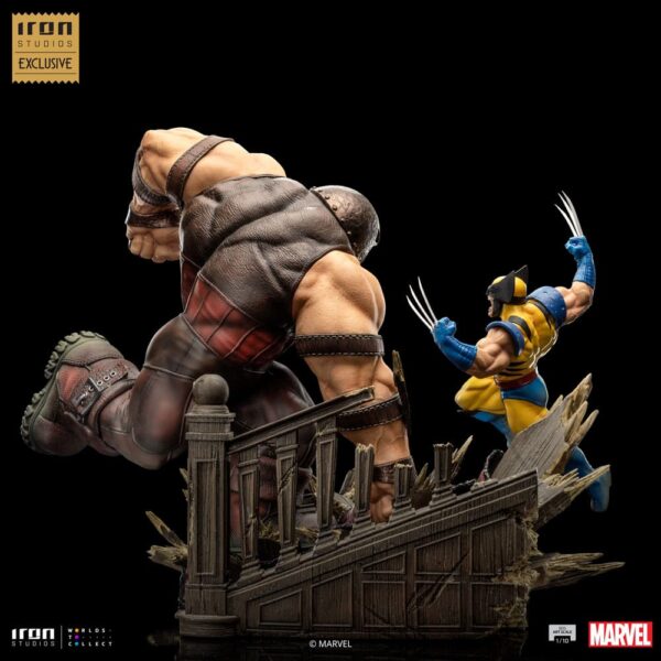 Marvel BDS Art Scale Szobor 1/10 Wolverine vs Juggernaut heo EU Exclusive 30 cm Marvel BDS Art Scale Szobor 1/10 Wolverine vs Juggernaut heo EU Exclusive 30 cm