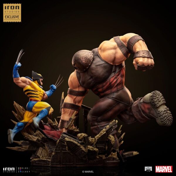 Marvel BDS Art Scale Szobor 1/10 Wolverine vs Juggernaut heo EU Exclusive 30 cm Marvel BDS Art Scale Szobor 1/10 Wolverine vs Juggernaut heo EU Exclusive 30 cm