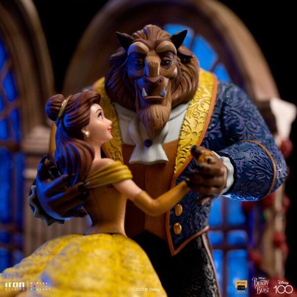 Disney Art Scale Deluxe Szobor 1/10 Beauty and the Beast 29 cm Disney Art Scale Deluxe Szobor 1/10 Beauty and the Beast 29 cm
