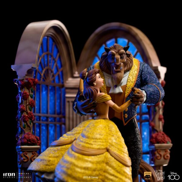 Disney Art Scale Deluxe Szobor 1/10 Beauty and the Beast 29 cm Disney Art Scale Deluxe Szobor 1/10 Beauty and the Beast 29 cm