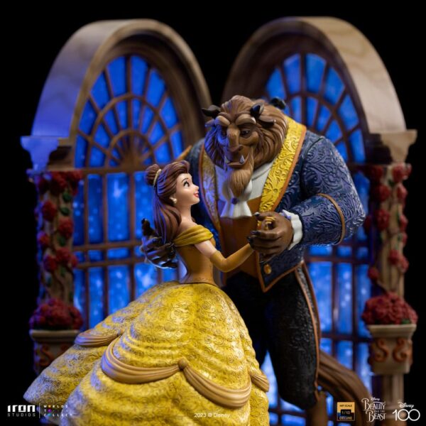 Disney Art Scale Deluxe Szobor 1/10 Beauty and the Beast 29 cm Disney Art Scale Deluxe Szobor 1/10 Beauty and the Beast 29 cm