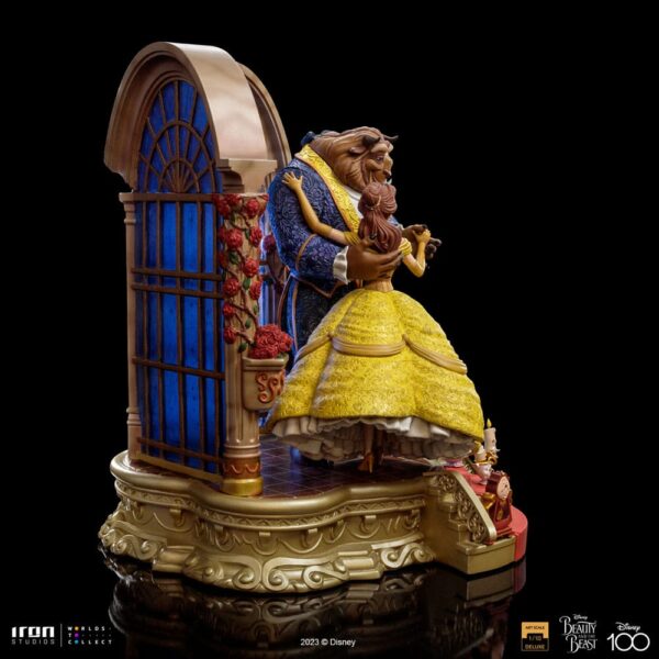 Disney Art Scale Deluxe Szobor 1/10 Beauty and the Beast 29 cm Disney Art Scale Deluxe Szobor 1/10 Beauty and the Beast 29 cm