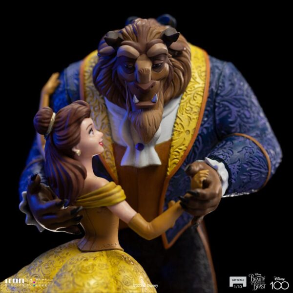 Disney Art Scale Szobor 1/10 Beauty and the Beast 29 cm