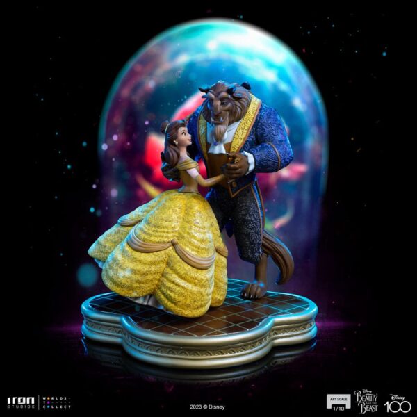 Disney Art Scale Szobor 1/10 Beauty and the Beast 29 cm