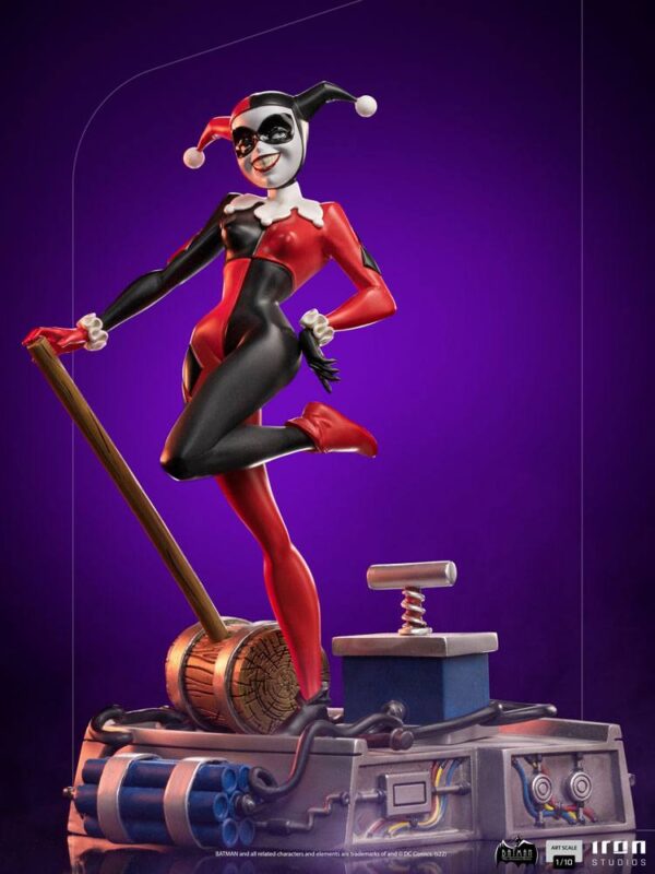 Batman The Animated Series Art Scale Szobor 1/10 Harley Quinn 20 cm