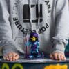 Masters Of The Universe Mini Co. PVC Figura Skeletor 18 cm