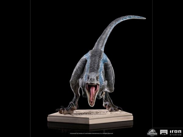 Jurassic World Fallen Kingdom Art Scale Szobor 1/10 Blue 19 cm