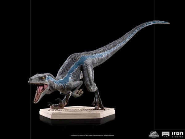 Jurassic World Fallen Kingdom Art Scale Szobor 1/10 Blue 19 cm