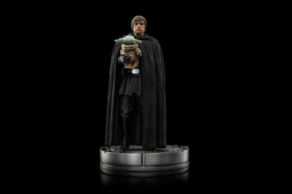 Star Wars The Mandalorian Art Scale Szobor 1/10 Luke Skywalker and Grogu 21 cm Star Wars The Mandalorian Art Scale Szobor 1/10 Luke Skywalker and Grogu 21 cm