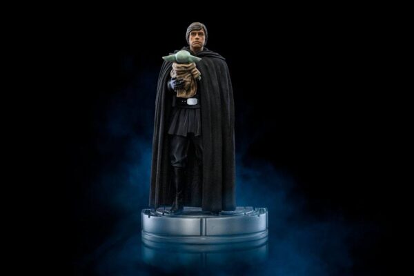 Star Wars The Mandalorian Art Scale Szobor 1/10 Luke Skywalker and Grogu 21 cm Star Wars The Mandalorian Art Scale Szobor 1/10 Luke Skywalker and Grogu 21 cm