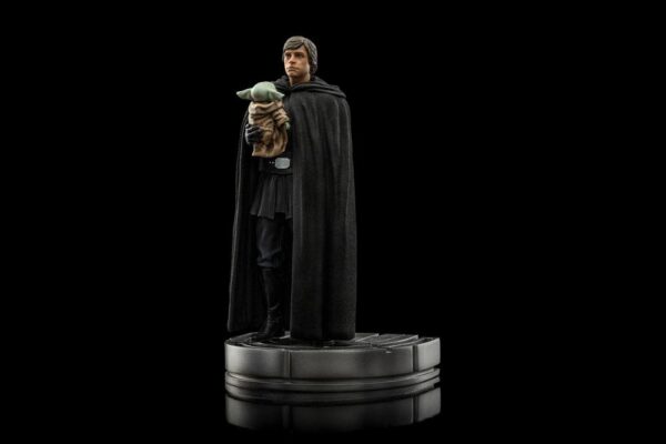 Star Wars The Mandalorian Art Scale Szobor 1/10 Luke Skywalker and Grogu 21 cm Star Wars The Mandalorian Art Scale Szobor 1/10 Luke Skywalker and Grogu 21 cm