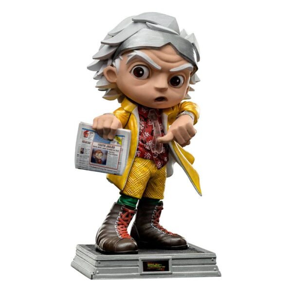 Back to the Future II Mini Co. PVC Figura Doc Brown 15 cm Back to the Future II Mini Co. PVC Figura Doc Brown 15 cm