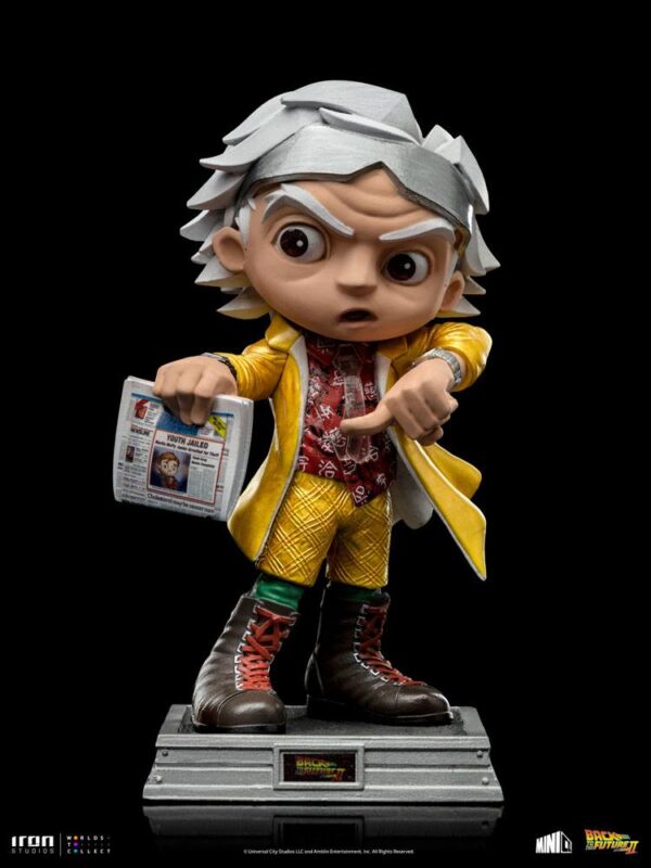 Back to the Future II Mini Co. PVC Figura Doc Brown 15 cm Back to the Future II Mini Co. PVC Figura Doc Brown 15 cm