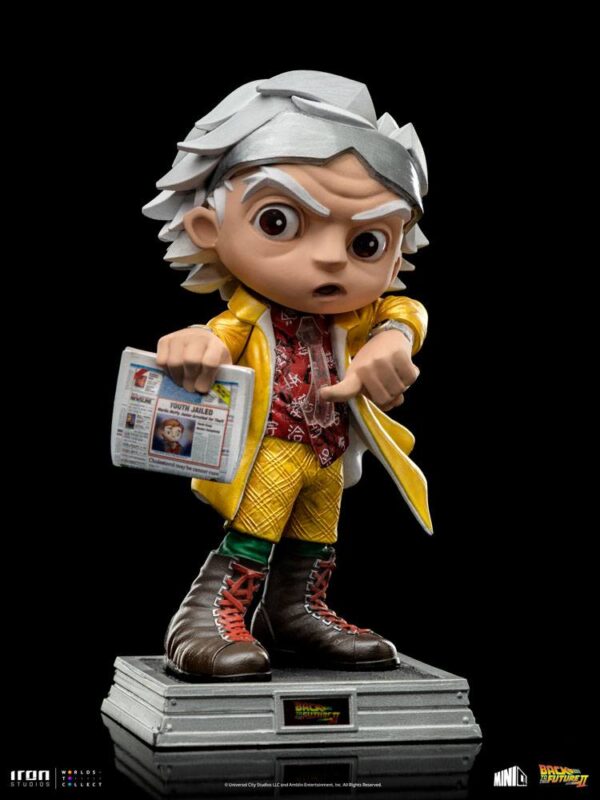 Back to the Future II Mini Co. PVC Figura Doc Brown 15 cm Back to the Future II Mini Co. PVC Figura Doc Brown 15 cm
