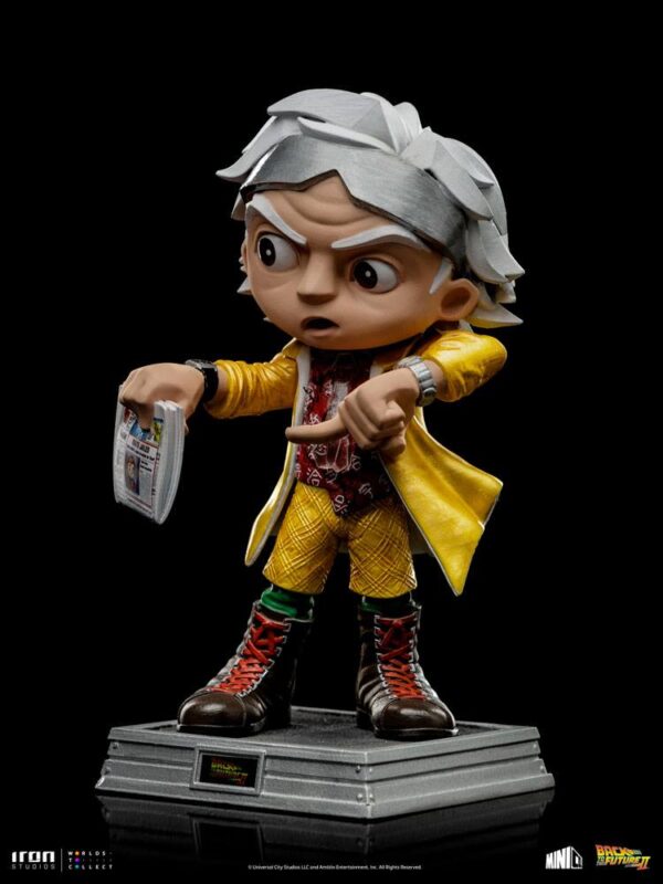 Back to the Future II Mini Co. PVC Figura Doc Brown 15 cm Back to the Future II Mini Co. PVC Figura Doc Brown 15 cm