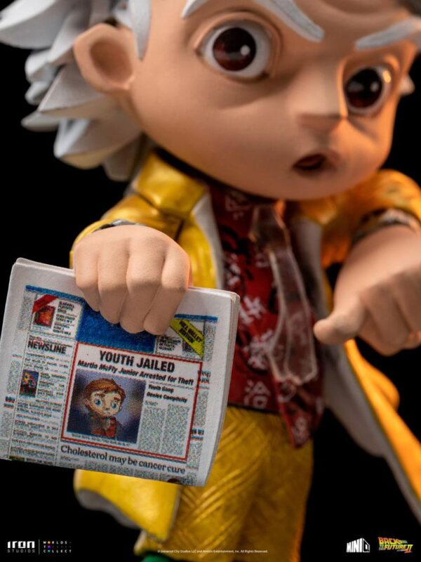 Back to the Future II Mini Co. PVC Figura Doc Brown 15 cm Back to the Future II Mini Co. PVC Figura Doc Brown 15 cm