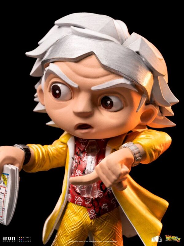 Back to the Future II Mini Co. PVC Figura Doc Brown 15 cm Back to the Future II Mini Co. PVC Figura Doc Brown 15 cm
