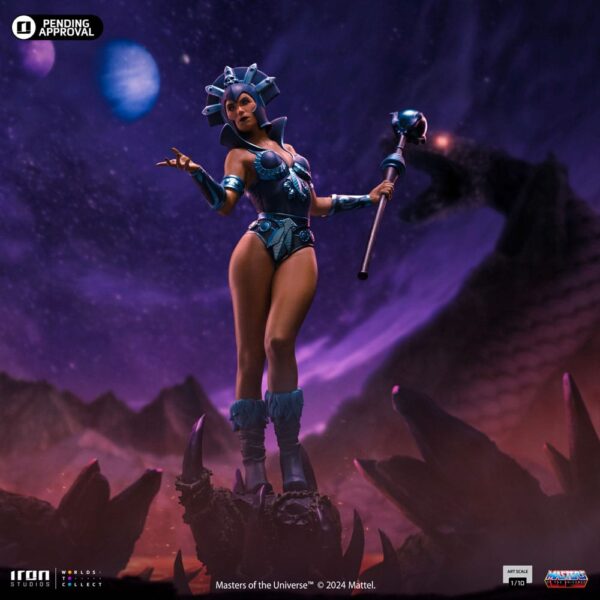Masters of the Universe Art Scale Szobor 1/10 Evil-Lyn Color Variant 28 cm