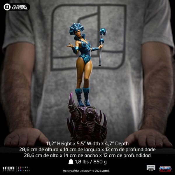 Masters of the Universe Art Scale Szobor 1/10 Evil-Lyn Color Variant 28 cm