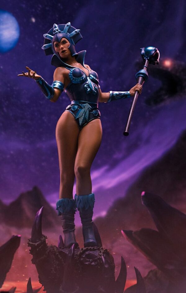 Masters of the Universe Art Scale Szobor 1/10 Evil-Lyn Color Variant 28 cm