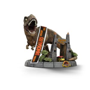 Jurassic Park  Mini Co. PVC Figura T-Rex Illusion Deluxe 15 cm