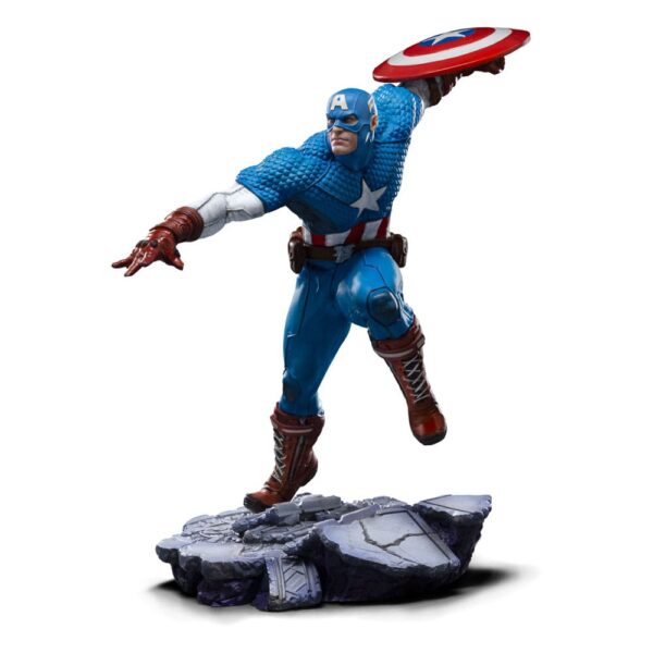 Marvel BDS Art Scale Szobor 1/10 Captain America 22 cm Marvel BDS Art Scale Szobor 1/10 Captain America 22 cm