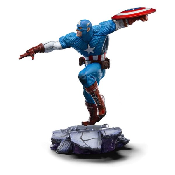 Marvel BDS Art Scale Szobor 1/10 Captain America 22 cm Marvel BDS Art Scale Szobor 1/10 Captain America 22 cm